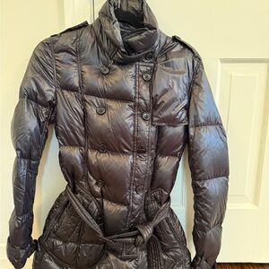 BURBERRY LONDON DOUBLE BREASTED PUFFER JACKET